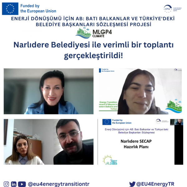 🌱 Narlıdere Municipality took an important step for the sustainable energy and climate action plan (SECAP) and held its first meeting! 🌍💡